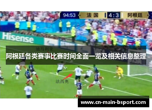 阿根廷各类赛事比赛时间全面一览及相关信息整理